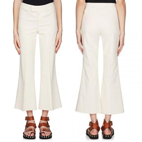 Isabel Marant Nyree High Waist Crop Flare Pants - Picture 4 of 13